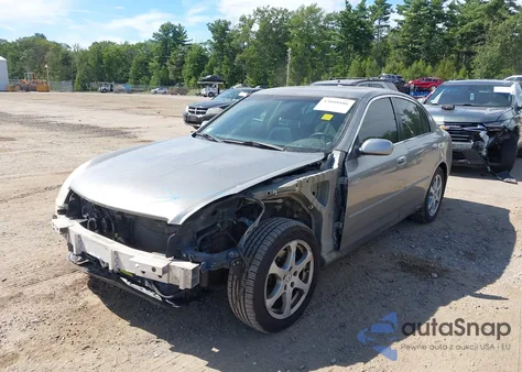 2004 Infiniti G35X из США, поврежденный, VIN JNKCV51FX4M719185